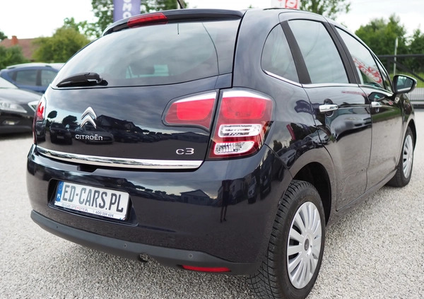 Citroen C3 cena 24900 przebieg: 140000, rok produkcji 2014 z Trzciel małe 497